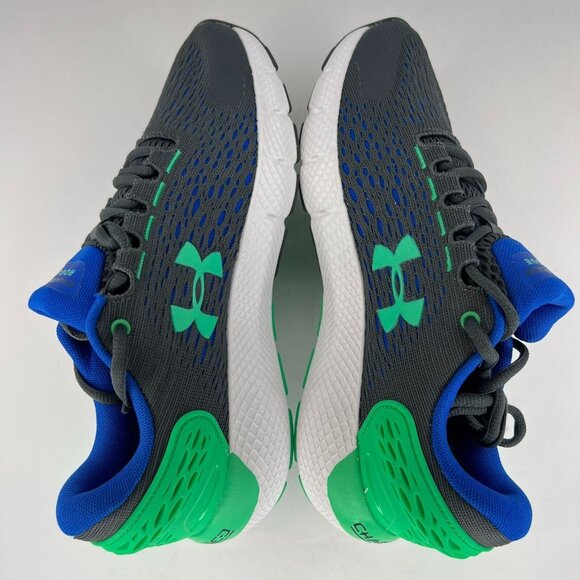 Under Armour Kids 3022868-100 Gray Charged Rogue 2 Size 5Y Running Shoes - Picture 6 of 9